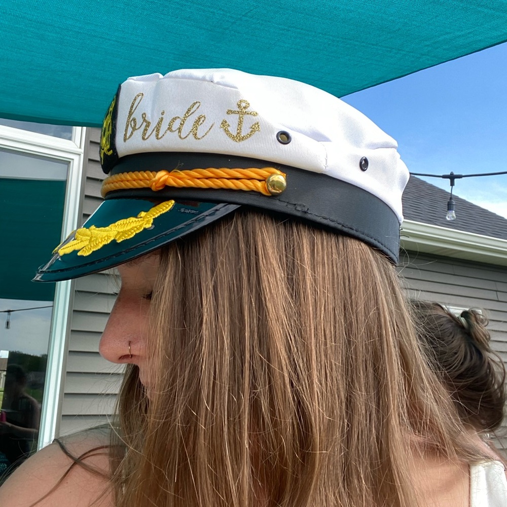 Bride Sailor Hat - Picture 3 of 3